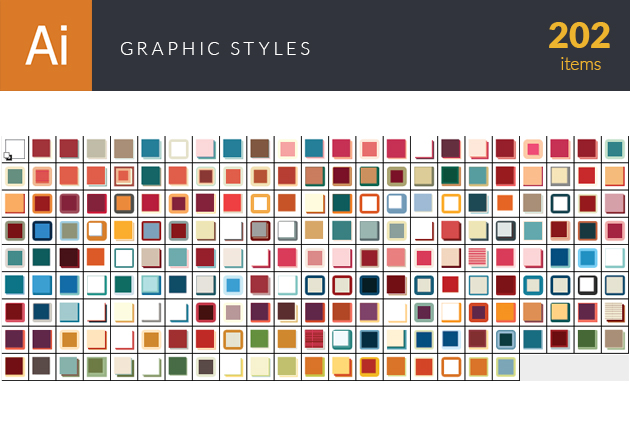 graphic styles for illustrator free download